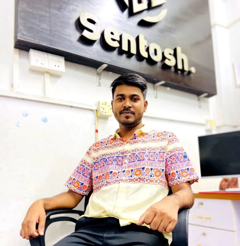 At the Sentosh office